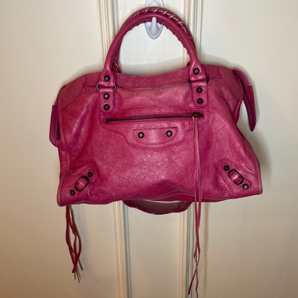 Balenciaga Paris Motocross Classic Twiggy Bag
